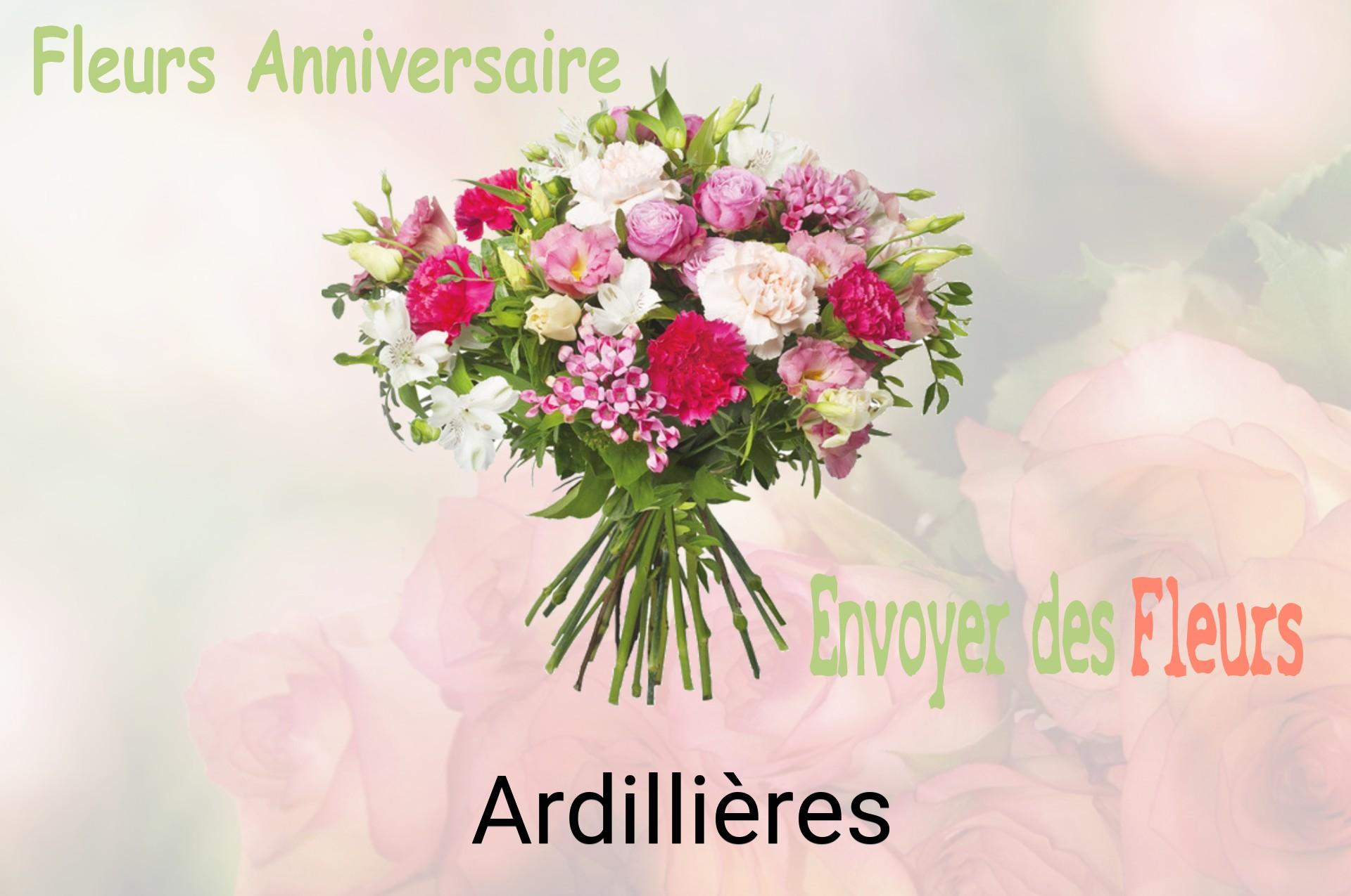 Bouquet de fleurs d’anniversaire livré à Ardillières